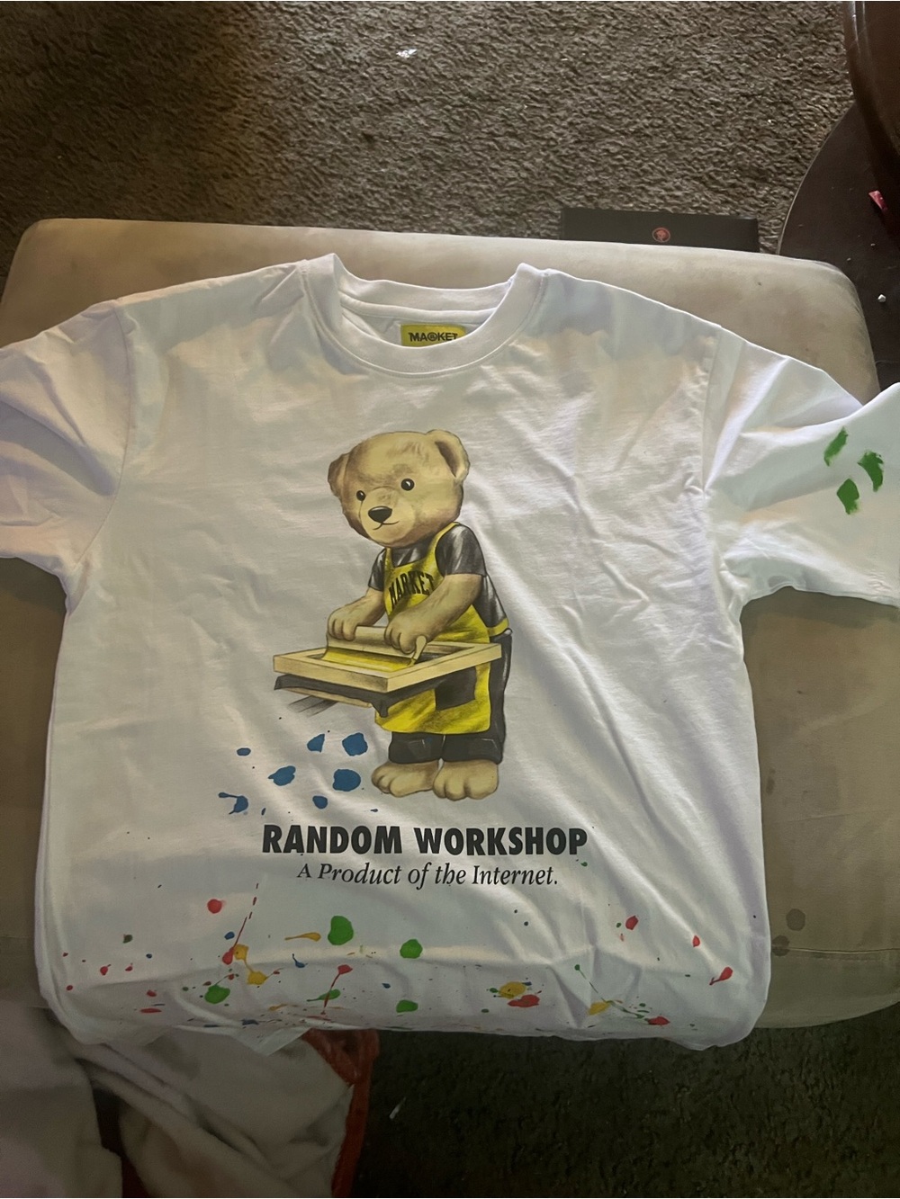 CHINATOWN MARKET T-SHIRT UNISEX SMALL RANDOM WORKSHOP BEAR
NWOT